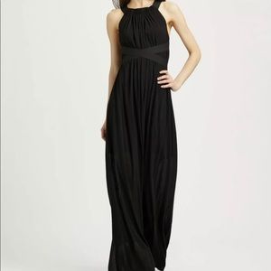 Theory Wrenyn Black Strappy Maxi Dress P / XS